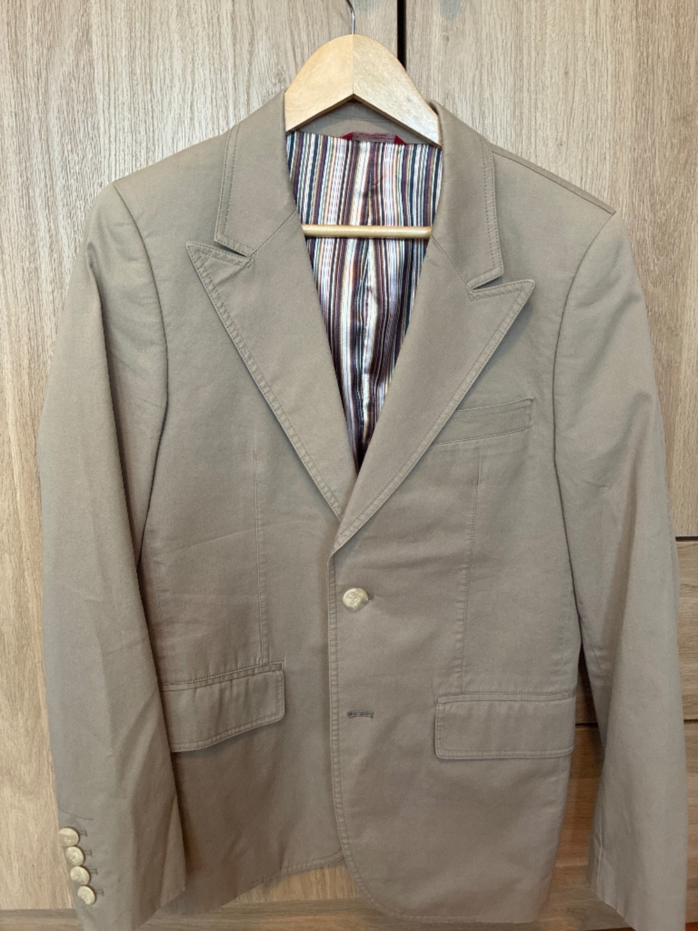 Men’s Report collection blazer dress coat